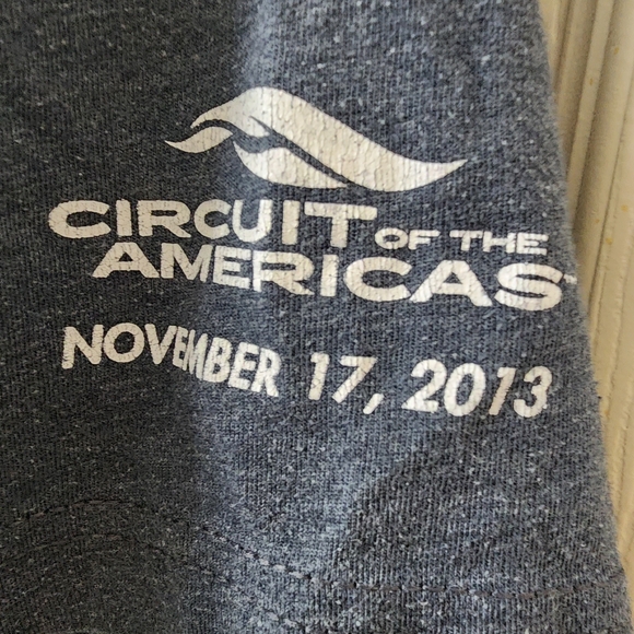 Adult Small F1 2013 USGP at COTA Licensed T-shirt - Picture 3 of 8